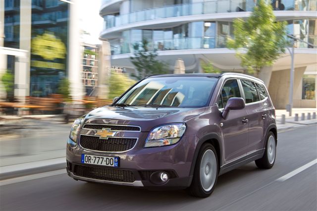 Внешний вид автомобиля Chevrolet Orlando
